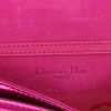 Bolso bandolera Dior  Diorama en charol rosa - Detail D2 thumbnail