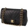 Bolso de mano Chanel  Timeless Classic en cuero acolchado negro - 00pp thumbnail