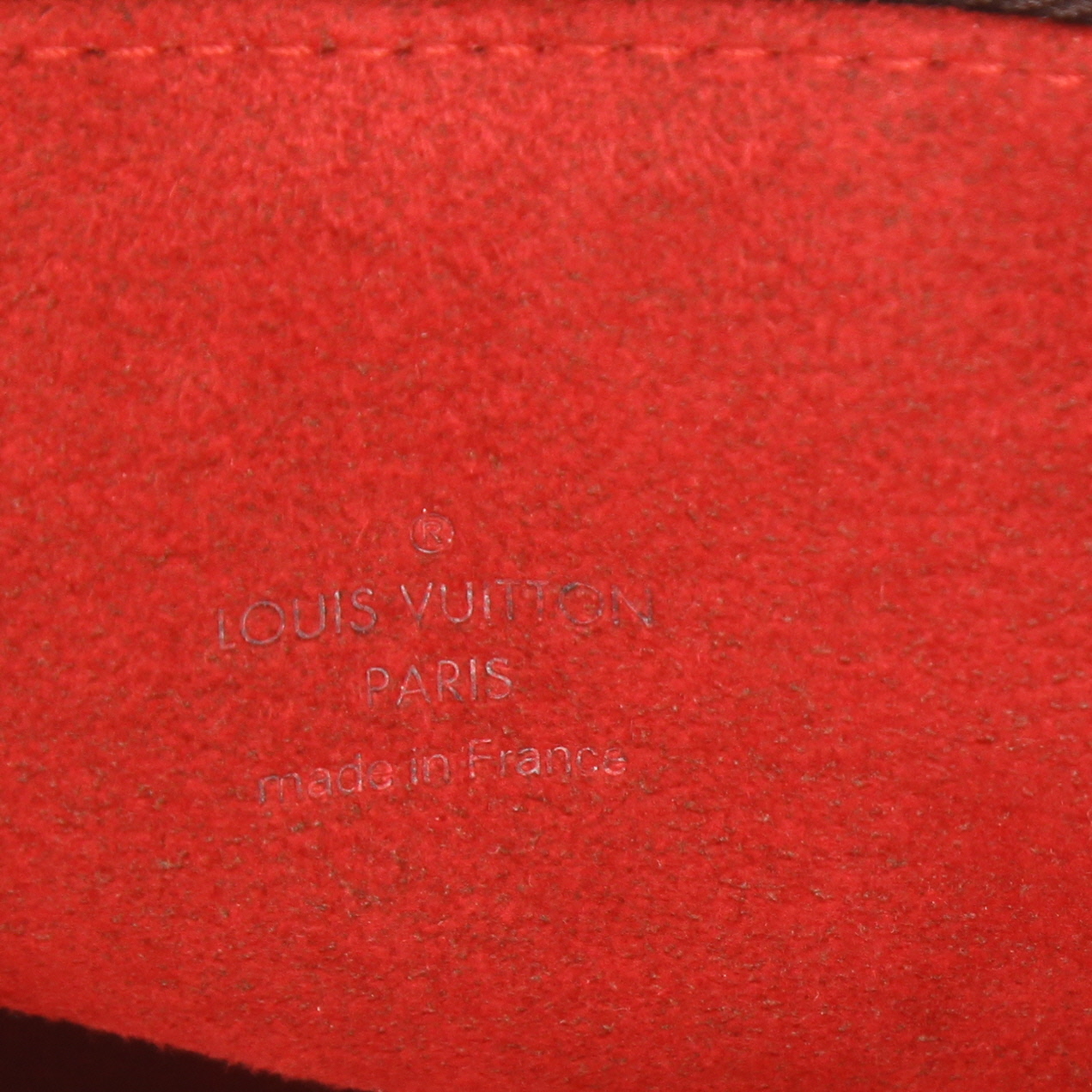 Sac à main Louis Vuitton  Berkeley en toile damier ébène et cuir marron - Detail D2