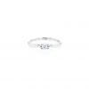 Tiffany & Co  solitaire ring in platinium and diamonds - 360 thumbnail