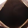 Sac à main Louis Vuitton  Portobello en toile damier ébène et cuir marron - Detail D3 thumbnail