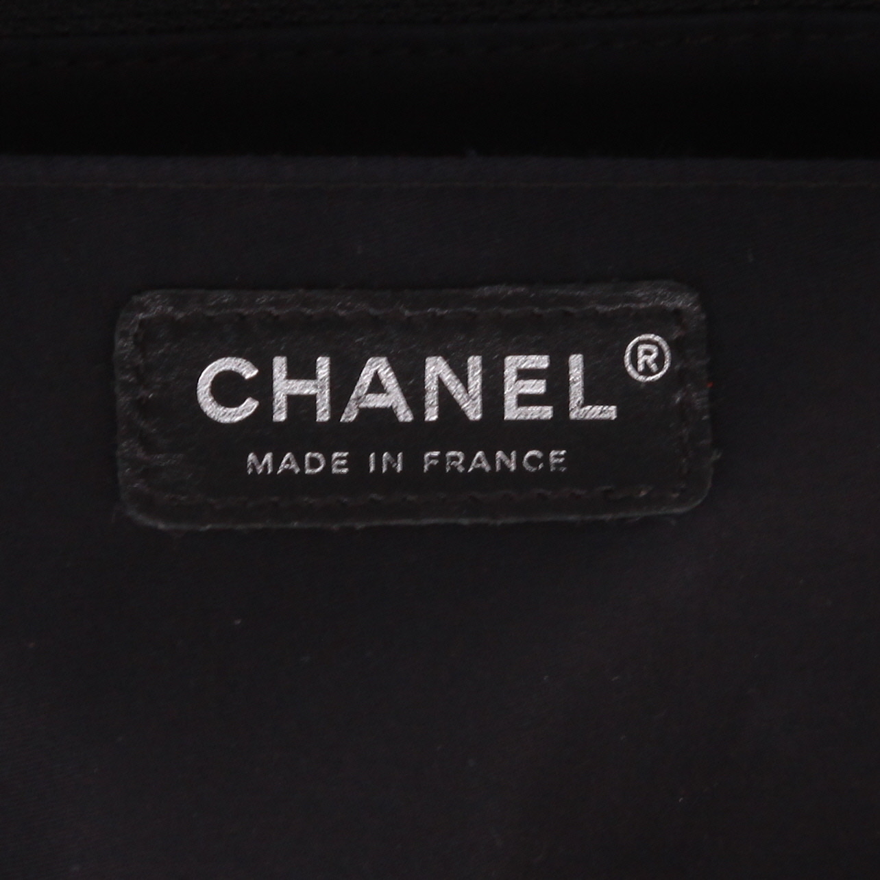 Borsa Chanel  Timeless in tela trapuntata grigia - Detail D2