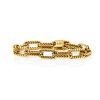 Vintage   1980's bracelet in yellow gold - 360 thumbnail