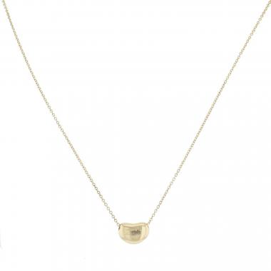 Collar Tiffany & Co Bean modelo mediano de oro amarillo