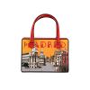 Loewe El Postal  handbag  in red leather - 360 thumbnail