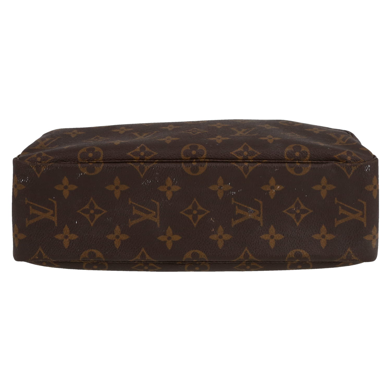 Bolsito de mano Louis Vuitton  Poche Toilette en lona Monogram marrón - Detail D1