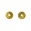 Dinh Van Pi Chinois earrings in yellow gold - 00pp thumbnail