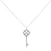 Tiffany & Co Clé Pétales pendant in platinium and diamonds - 00pp thumbnail