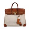 Hermès  Portafogli Hermes Dogon in pelle togo bordeaux e rossa handbag  in gold Barenia leather  and beige canvas - 360 thumbnail