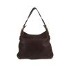 Gucci  Guccissima handbag  in brown leather - 360 thumbnail
