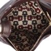 Gucci  Guccissima handbag  in brown leather - Detail D3 thumbnail