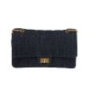 Chanel  Chanel 2.55 handbag  in blue denim canvas - 360 thumbnail