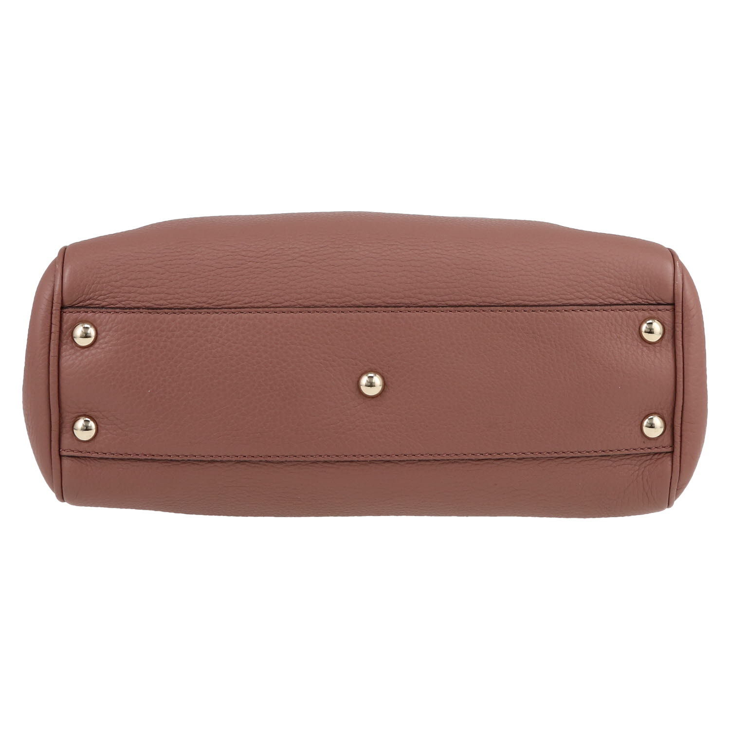 Gucci  Bamboo handbag  in Blush Pink leather  and bamboo - Detail D1