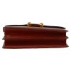 Bolso para llevar al hombro Hermès  Fonsbelle en cuero box rojo ladrillo - Detail D1 thumbnail