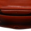 Hermès  Fonsbelle shoulder bag  in brick red box leather - Detail D3 thumbnail