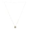 Cartier Amulette small model necklace in yellow gold, mother of pearl and diamond - 360 thumbnail