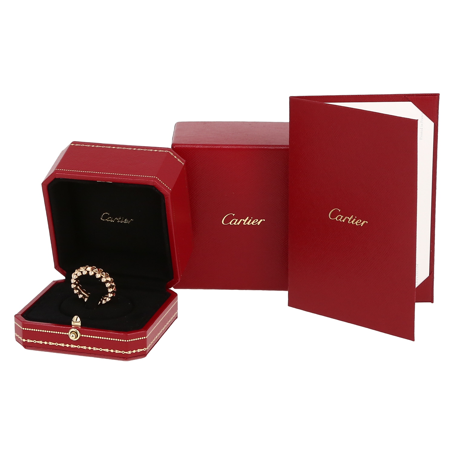 Cartier Clash De Cartier medium model ring in pink gold - Detail D1