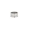 Bulgari B.Zero1 large model ring in white gold - 360 thumbnail