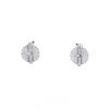 Cartier Himalia earrings for non pierced ears in white gold and diamonds - 360 thumbnail