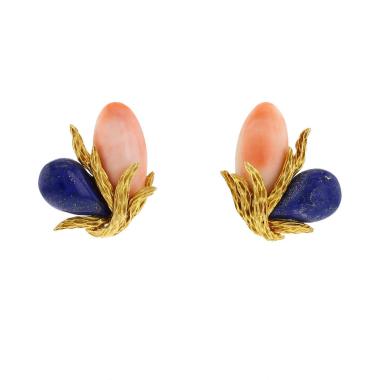 Bijoux fantaisie clips d'oreilles vintage - France