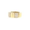 Chanel Camélia Profil ring in yellow gold and diamonds - 00pp thumbnail