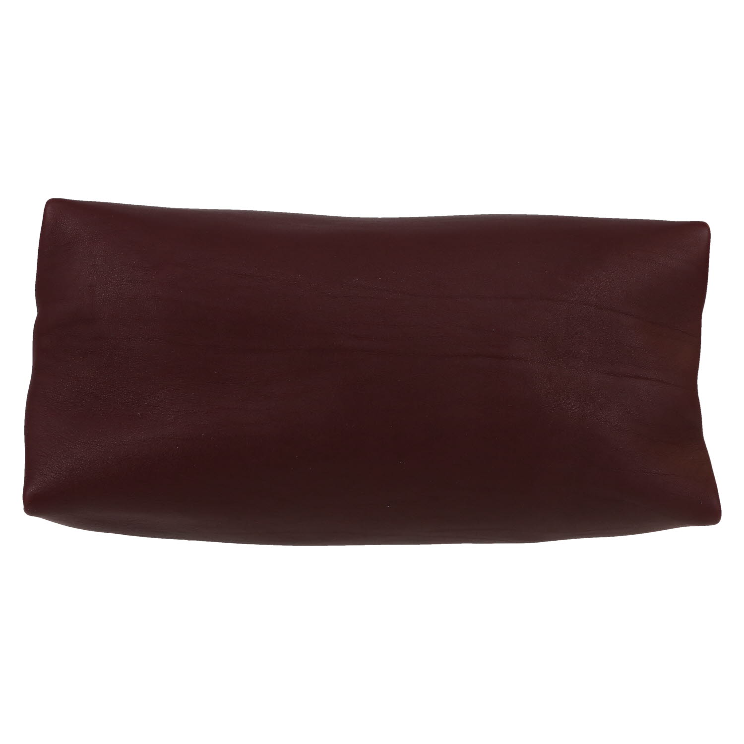 Sac à main Celine  All Soft en cuir bordeaux et daim taupe - Detail D1