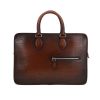 Berluti  Un jour briefcase  in brown Scritto leather - 360 thumbnail