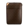 Maleta flexible Louis Vuitton  Pegase en lona Monogram marrón y cuero natural - 360 thumbnail