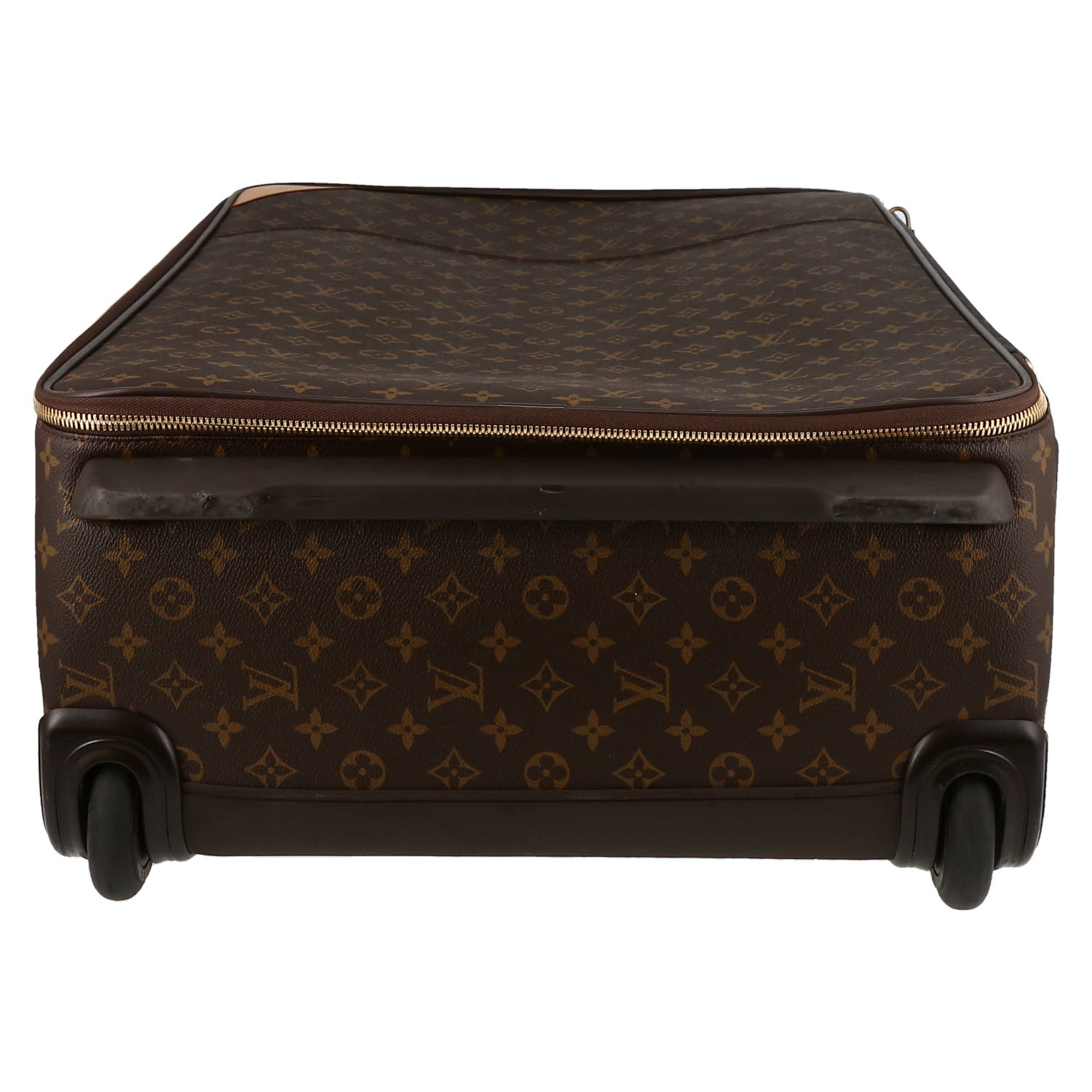 Valise souple Louis Vuitton  Pegase en toile monogram et cuir naturel - Detail D1