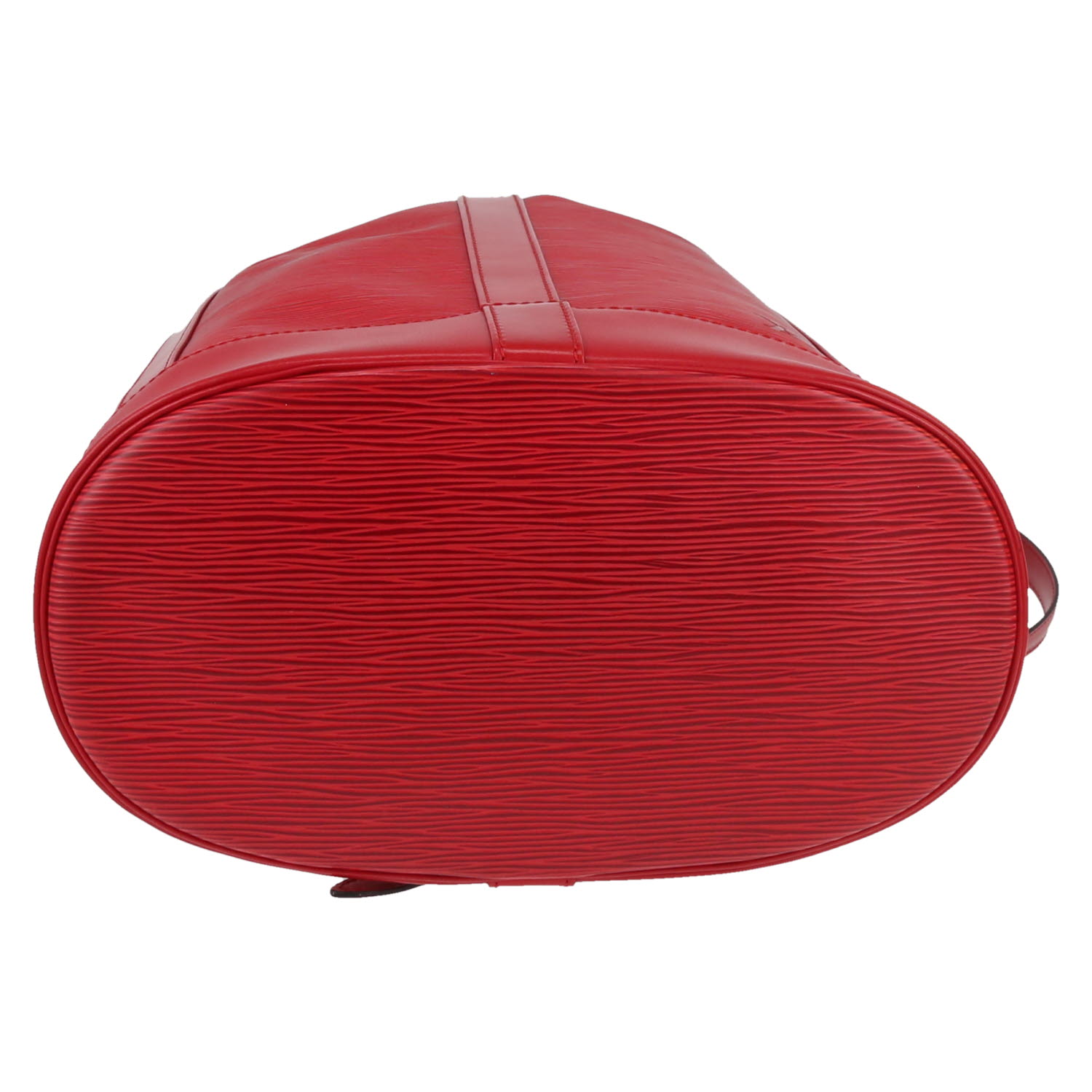 Zaino Louis Vuitton  Randonnée in pelle Epi rossa - Detail D1