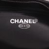 Chanel  Medaillon handbag  in black quilted grained leather - Detail D2 thumbnail