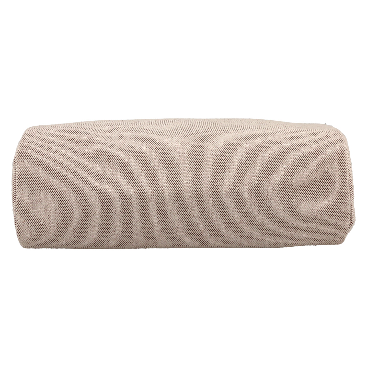 Hermès  Herbag shoulder bag  in beige canvas  and brown Hunter cowhide - Detail D1