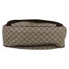 Gucci  Messenger shoulder bag  in beige logo canvas  and brown leather - Detail D1 thumbnail