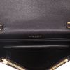 Borsa a tracolla Saint Laurent  Cassandre in pelle martellata nera - Detail D3 thumbnail