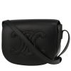 Borsa a tracolla Celine  Folco in pelle nera - 00pp thumbnail