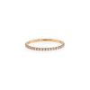 Fede nuziale Tiffany & Co  in oro rosa e diamanti - 360 thumbnail