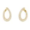 Boucheron  earrings in yellow gold and diamonds - 00pp thumbnail