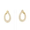 Boucheron  earrings in yellow gold and diamonds - 360 thumbnail