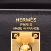 Hermès  Kelly 25 cm handbag  in black box leather - Detail D2 thumbnail