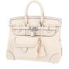 Hermès  Birkin 25 cm handbag  in Nata canvas  and Nata leather - 00pp thumbnail