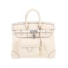 Hermès  Birkin 25 cm handbag  in Nata canvas  and Nata leather - 360 thumbnail