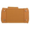 Hermès  Birkin 25 cm handbag  in brown canvas  and brown leather - Detail D1 thumbnail