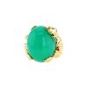 Dior Gourmande large model ring in yellow gold, diamonds and chrysoprase - 00pp thumbnail