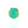 Dior Gourmande large model ring in yellow gold, diamonds and chrysoprase - 360 thumbnail