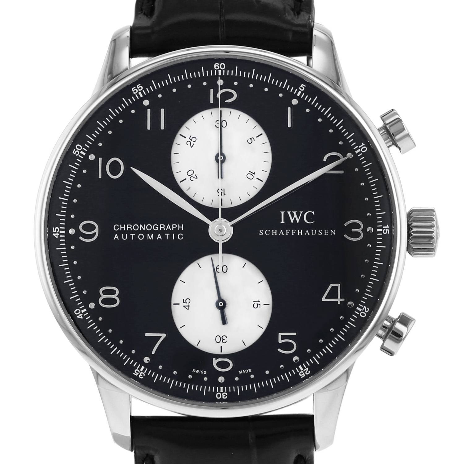 IWC Portuguese-Chronograph in stainless steel Ref: IWC - 3714 Circa 2010
