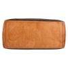 Shopping bag Louis Vuitton  Mezzo in tela monogram marrone e pelle naturale - Detail D1 thumbnail