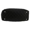 Chanel  Cambon handbag  in black quilted leather - Detail D1 thumbnail