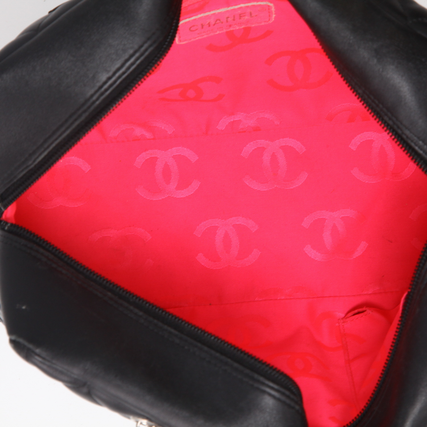 Borsa Chanel  Cambon in pelle trapuntata nera - Detail D3