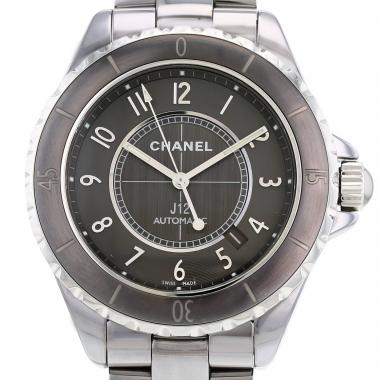 Chanel J12  in titanium ceramic Circa 2010