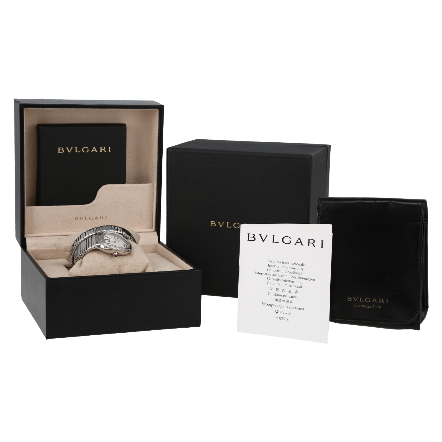 Montre Bulgari Serpenti en acier Vers 2010 - Detail D2